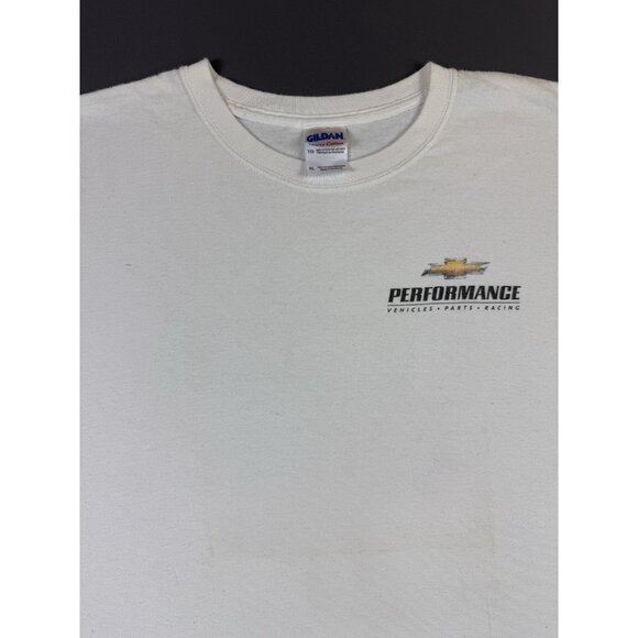 Rare Vintage Y2K Chevrolet Camaro Performance Racing Art White Shirt XL Logo - Picture 3 of 6